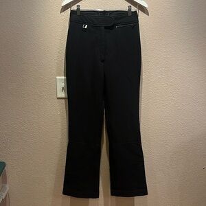 FERA Women’s Wool Blend Black Ski Snowboarding Pants Size 10L or 28” Waist